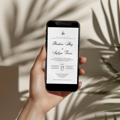 Amal Nikah Invitation