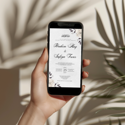 Amal Walima Invitation