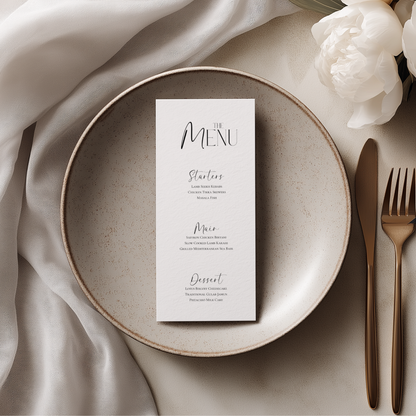 Classic Menu - Maison