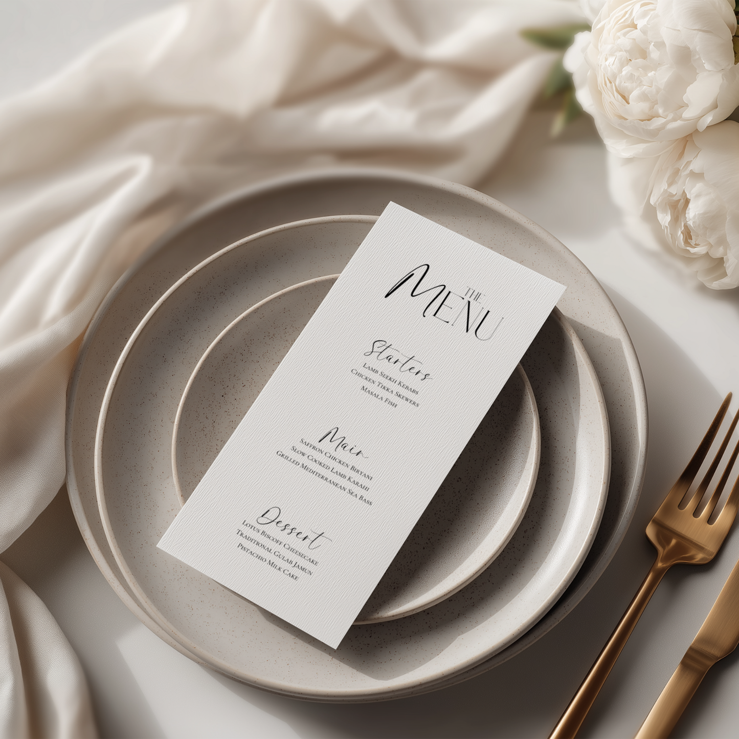 Classic Menu - Maison