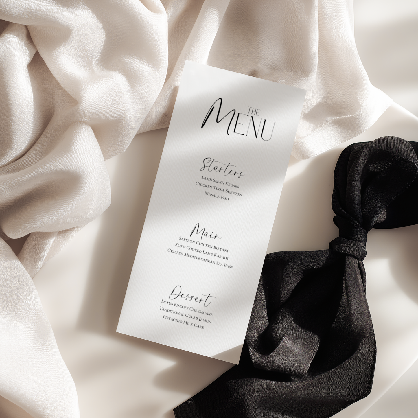 Classic Menu - Maison