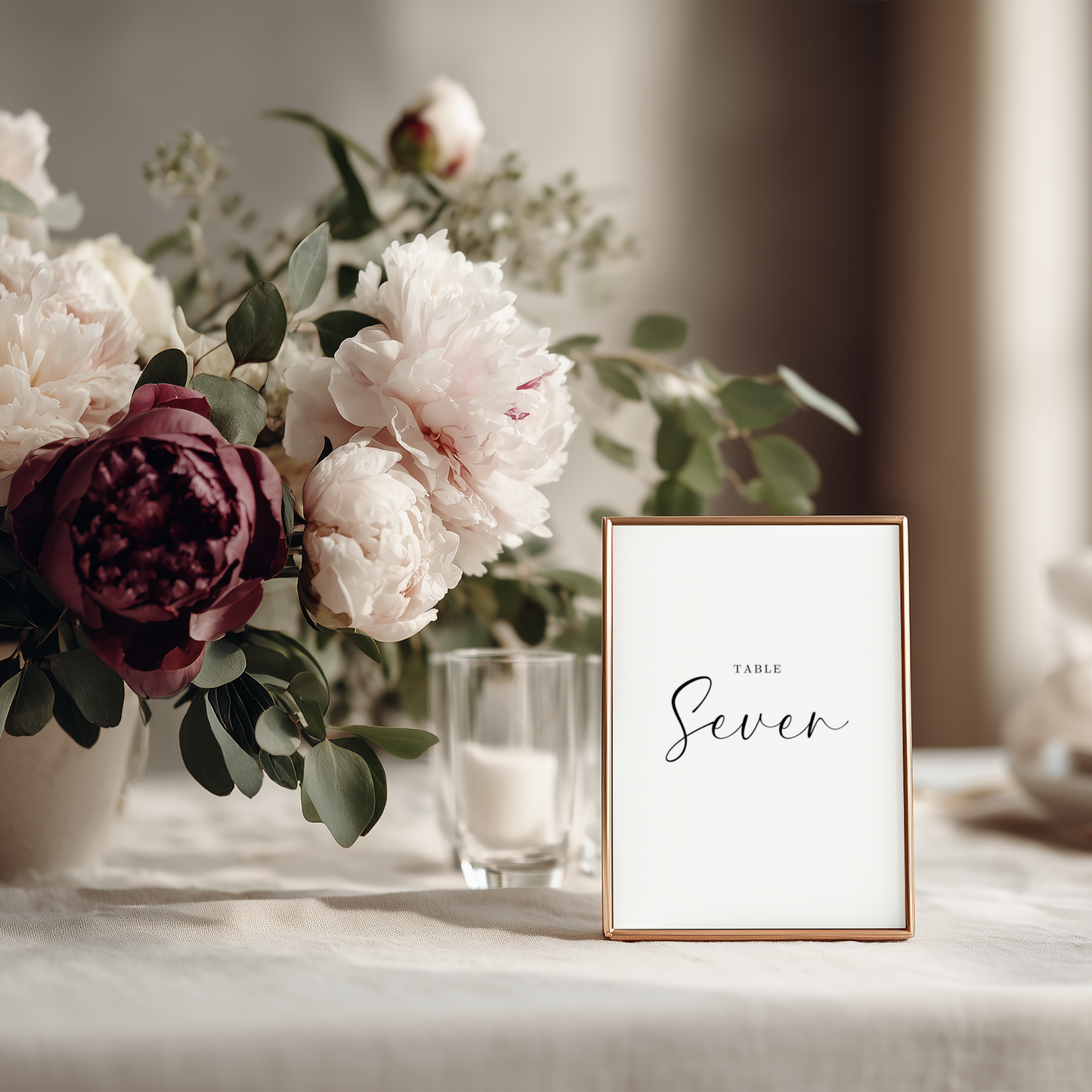 Classic Table Numbers - Maison
