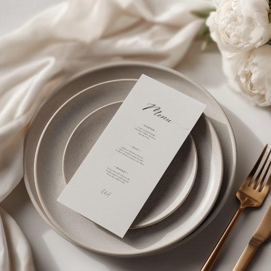 Editorial Menu - Ivory