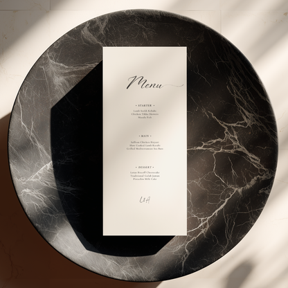Editorial Menu - Ivory