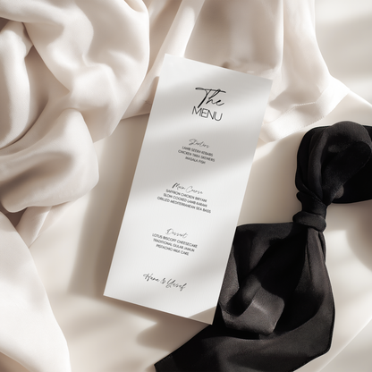 Minimal Menu - Vale