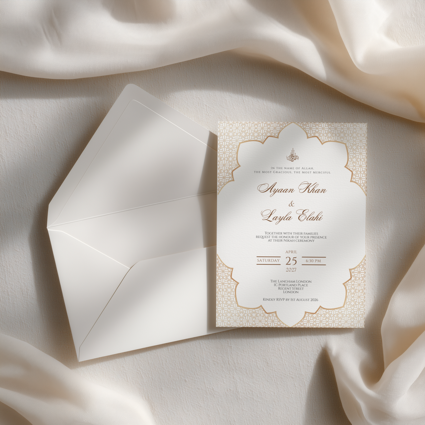 Noor Nikah Invitation