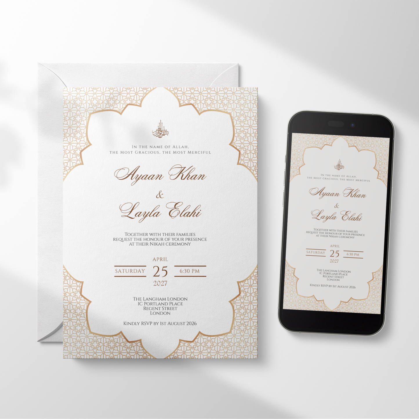 Noor Nikah Invitation