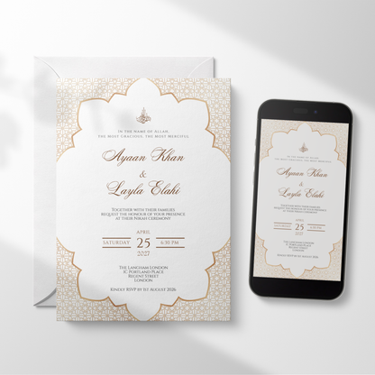 Noor Nikah Invitation
