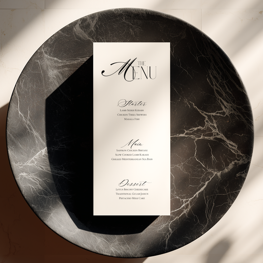 Signature Menu - Celeste