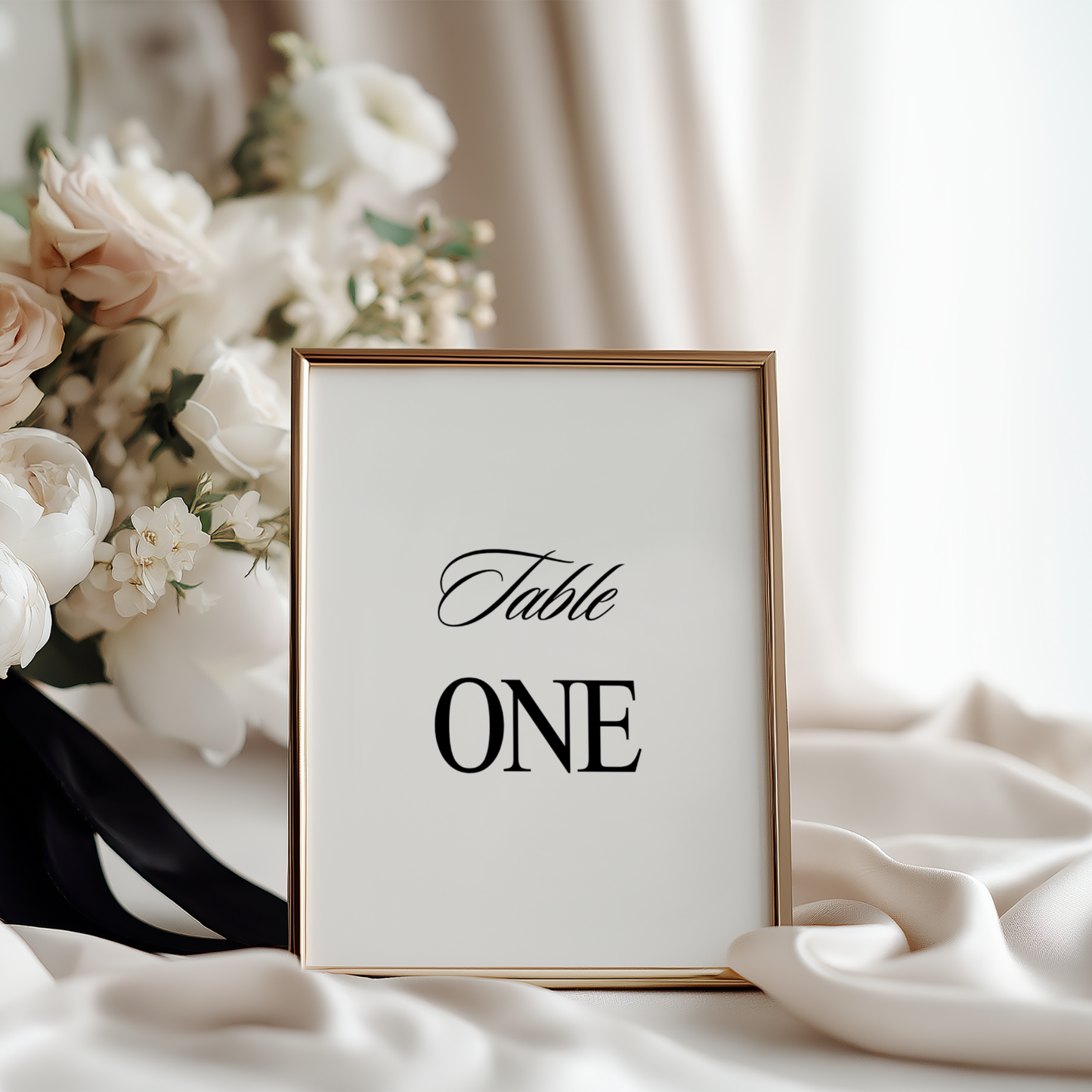 Signature Table Numbers - Élan