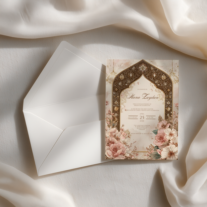 Zahra Mehndi Invitation