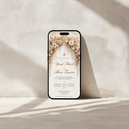Zahra Nikah Invitation