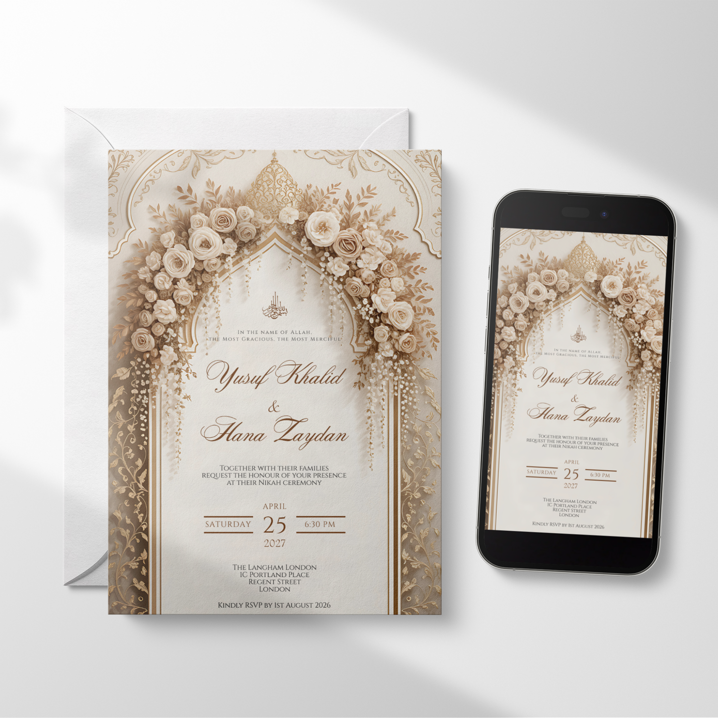 Zahra Nikah Invitation