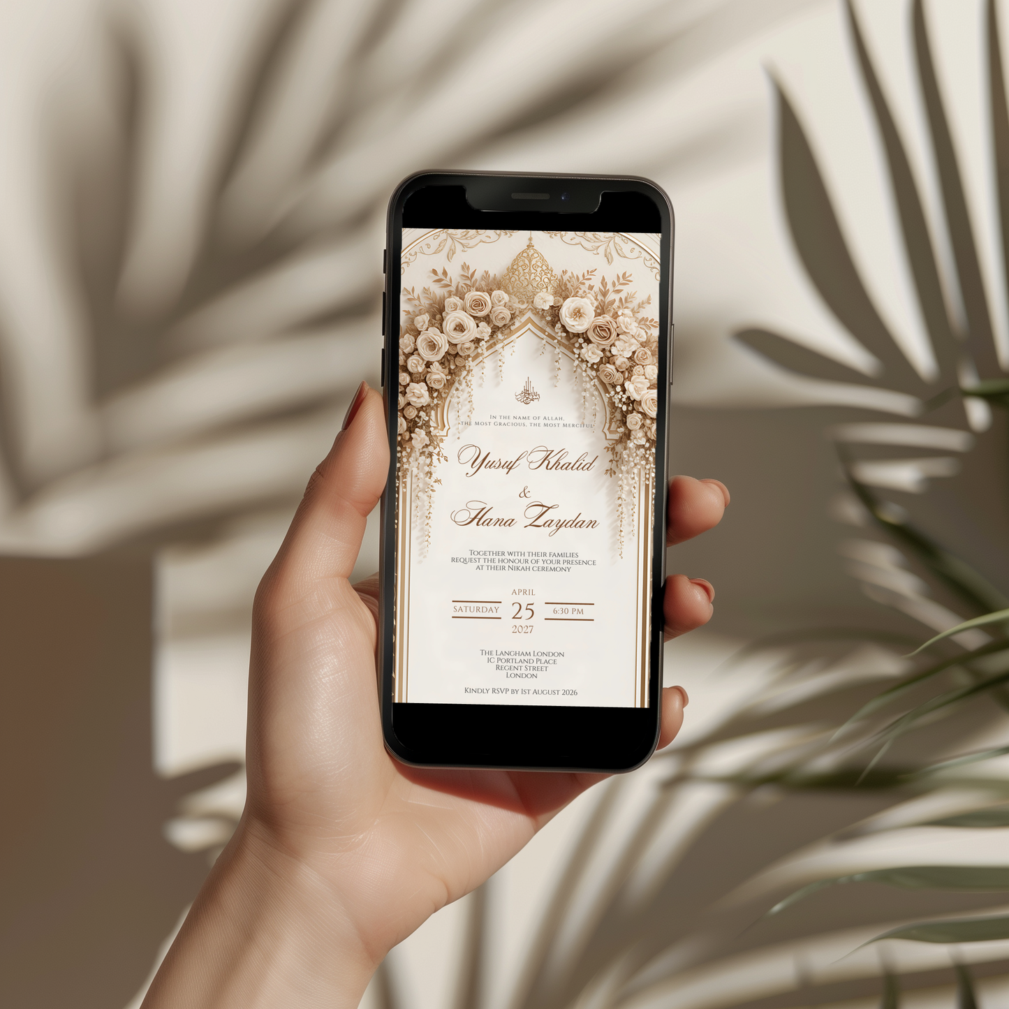 Zahra Nikah Invitation